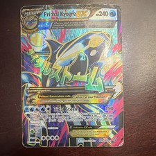 Pokémon TCG Primal Kyogre-EX Primal Clash 149/160 Holo Full Art Card HP picture
