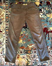 Vintage Y2K Patagonia Iron Clad Men's Gray Canvas Cotton Pants 34 Regular Fit picture