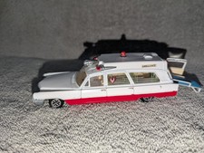 Vintage Dinky Toys Superior Rescuer Cadillac Ambulance, stretcher, England picture