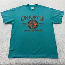Vintage Ohiopyle Pennsylvania T Shirt 1994 Hanes Heavyweight Size Large picture