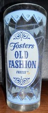 Vintage Foster’s Old Fashion Freeze Advertising Soda Fountain Glass picture
