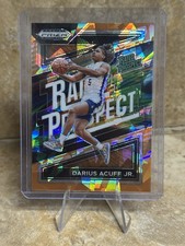 2024-25 Panini Prizm Draft Picks Rated Prospect Darius Acuff Jr. #7 Orange Ice  picture