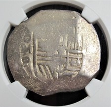 Mexico: Philip IV Cob 8 Reales ND (1634-1665) Mo-P XF40 NGC. picture