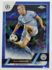 2022-23 Topps Chrome Sapphire UEFA Erling Haaland #99 Man City picture