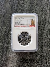 2026 Great Britain 50P The King's Trust NGC MS66 DPL First Releases picture