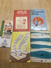 1950s-1970s Vintage Books Retro Household Guides picture