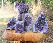 Amethyst Cut Base Crystal Clusters - CLEARANCE Uruguayan Amethyst Free Standing picture