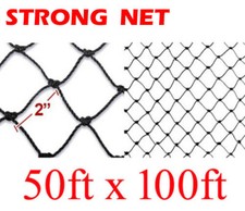 STRONG 50ft X 100ft Bird Netting Net For Bird Poultry Avaiary Game Pens 2
