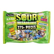 Frankford Sour Mega Brands 275+ Pieces 40 oz. Bag/2.5lbs EXP:11/2026 picture