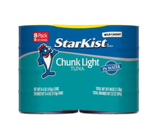 StarKist chunk light tuna in water, 5 oz, 8 Cans . picture