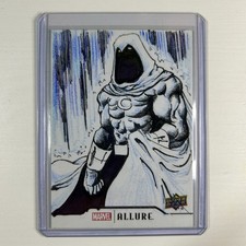 2022 Upper Deck Marvel Allure Sketch Card Moon Knight Brian Soriano picture