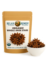Whole Anise Stars - Pure Non-GMO Illicium Verum Culinary & Digest picture