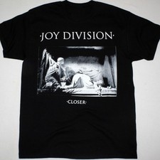 Vtg JOY DIVISION CLOSER Heavy Cotton Black Full Size Unisex Shirt SU12 picture