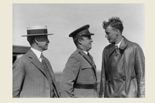 1927 Charles Lindbergh Wright Brothers PHOTO Orville Wright Field Dayton Ohio picture
