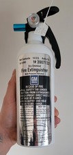GM Fire Extinguisher 66-72 Vintage Tag 