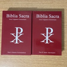Clementine Vulgate: Biblia Sacra juxta Vulgatam Clementinam. Part 1 and 2 picture
