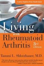 Living with Rheumatoid Arthritis (A Johns Hopkins Press Health Book) - GOOD picture