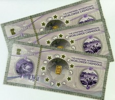 3x Nadir KaratPay .1 Gram .9999 Gold Bars CashGold 0.3 Gram Total picture