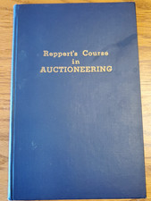 Vintage Reppert's Course in Auctioneering 1950 Fred Reppert Decatur Indiana picture