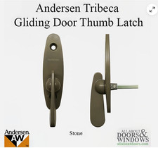 Andersen Tribeca Style - Gliding Door Thumb Latch - Stone Color  picture