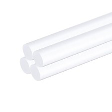 MECCANIXITY 4pcs Acrylic Round Rods 1/4