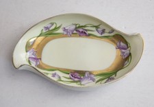 Vtg Hand-Painted Porcelain Relish Dish-PT Bavaria Porcelain-Campula-Good picture
