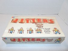 Jitters Word Game Vintage 1986 Board Game Milton Bradley - 100% Complete picture