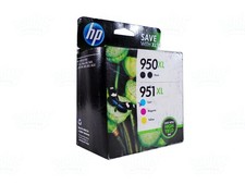 5pk Genuine HP 950XL Black & 951XL 3-Color OfficeJet 8620 8600 8630 (Retail Box) picture