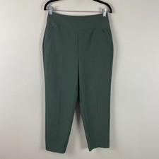 Athleta Endless High Rise Pant Size 4P Green Pull On #533636 picture