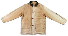 Vintage LL BEAN Men’s XL Beige Brown Field Barn Chore Canvas Work Jacket picture