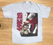 Vintage San Francisco 49ers Gray Shirt by Lee Sport - 1996 - Large -  EXC picture