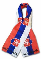 Slovakia Country Lightweight Flag Printed Knitted Style Scarf 8