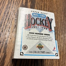 1991-1992 UPPER DECK HOCKEY High Number Series Factory Sealed Set 200 cards NHL picture