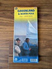 Greenland & North Pole Region Travel Reference Map International Travel Map ITMB picture