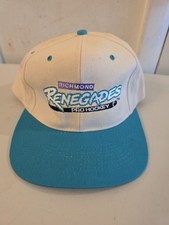Vintage 90s Richmond Renegades Hat Hockey Cap Snapback 2 Tone  picture
