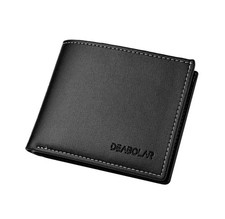 Carteras Para Hombre Billetera Portabilletes en Piel de Cuero Monedero Tarjetero picture