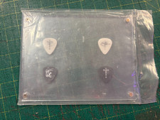 Black Sabbath Guitar Pick Set Acrylic Mounted Geezer Butler Tony Iommi picture