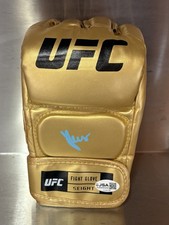 Ailin Perez Autograph Official UFC Gold Glove - Blue Auto JSA COA Fiona Twerk picture