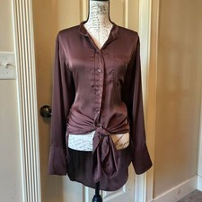 H-m Women's Brown Blouse picture