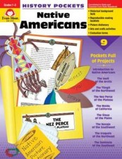 History Pockets: Native Americans, Grades 1-3 - Paperback By Evan Moor - GOOD picture