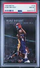 1999-00 Metal Kobe Bryant PSA 8 #115 picture