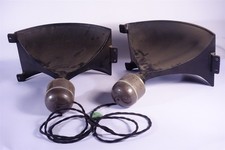 (2) Matching Vintage RCA Compression Driver Horn MI-9594 MI-9595 MI-12424. picture