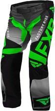 NO RESERVE FXR Racing Mens Cold Cross Race Ready Lightweight Pants - Lime/Bla... picture