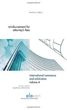 REIMBURSEMENT FOR ATTORNEY'S FEES: A COMPARATIVE STUDY OF By Markus Jager *VG+* picture