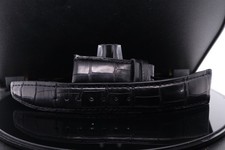 Auth. IWC Black Leather 22mm/18mm Watch Strap A2006 BTBR picture
