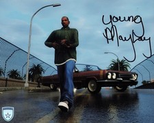 Signed Young Maylay Grand Theft Auto GTA Carl CJ Johnson 8x10 w Official Pix COA picture