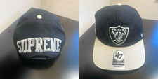 Supreme NFL Raiders ‘47 5-Panel SS19 Black picture