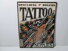 VINTAGE 1979 Spaulding Rogers Tattoo Supply Catalog picture