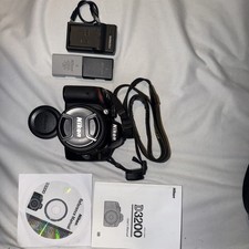 Nikon D3200 24.2MP Digital SLR Camera with AF-S DX VR 18-55mm Lens, Black picture