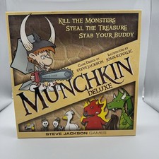 Munchkin Deluxe Board Card Game - 100% Complete - Steve Jackson Games picture